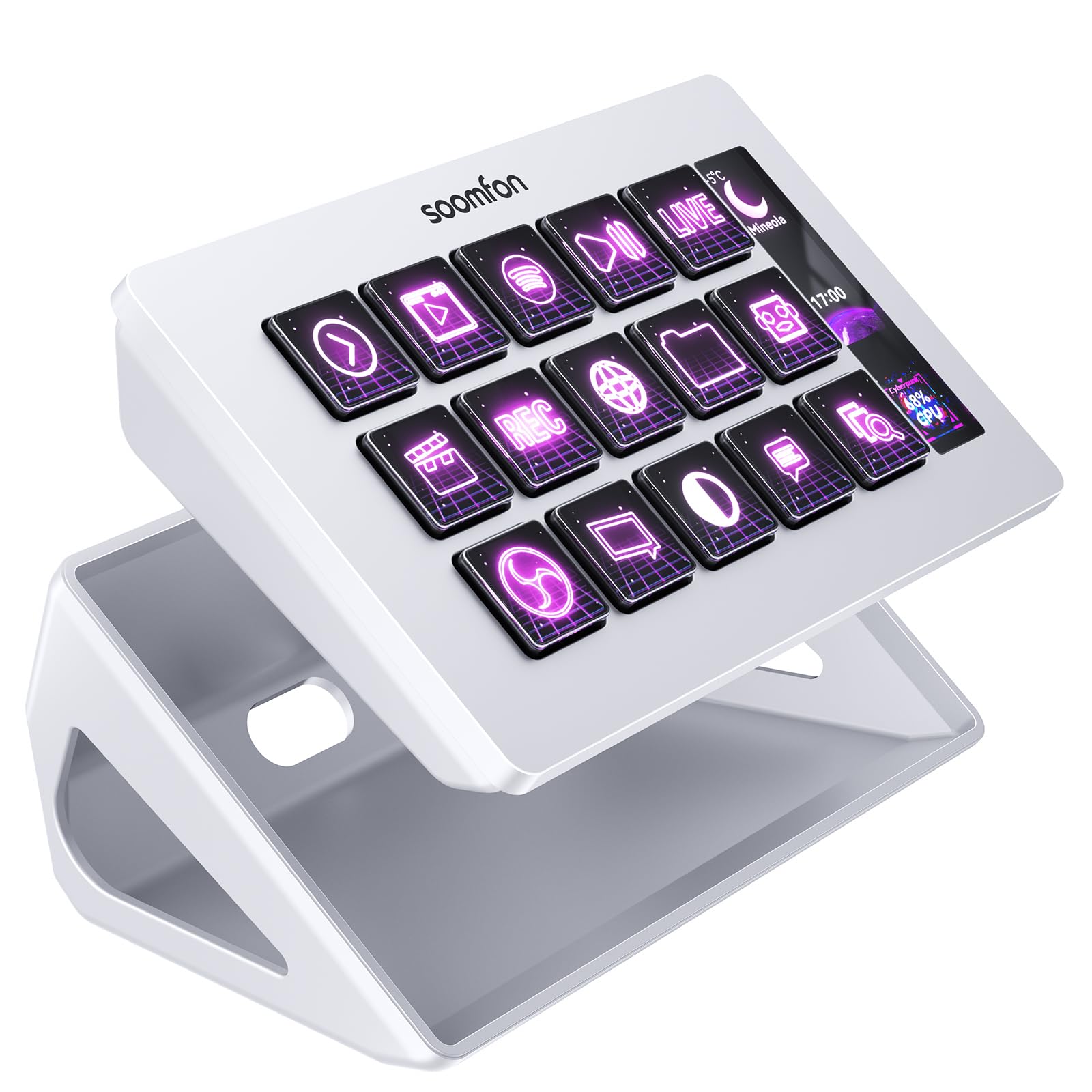 SOOMFON CN001 15-key LCD control deck